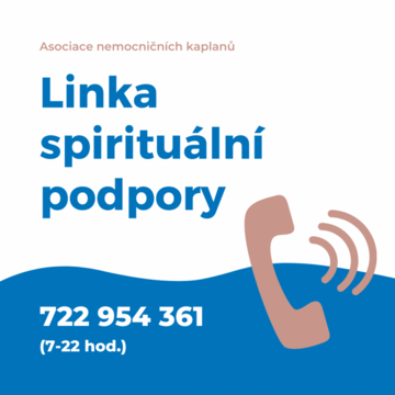 20.11.2020 - Nemocniční kaplani spouští linku spirituální podpory