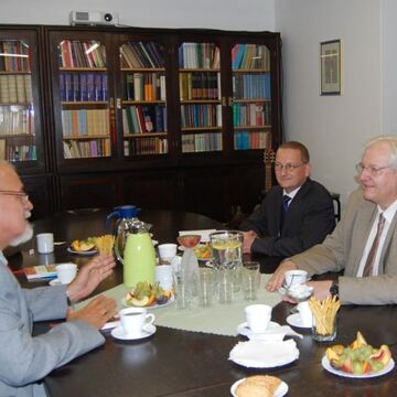 1.11.2012 - Der deutsche Botschafter D. Lingemann zu Gast bei der EKBB