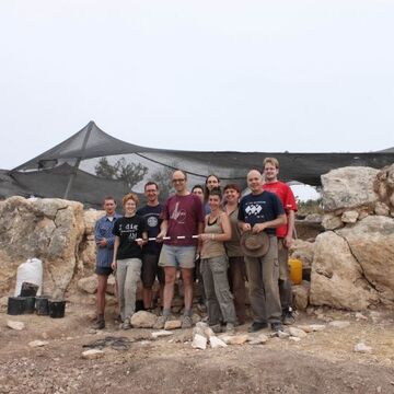  - Prague theologians excavate on the site of the battle between David and Goliath