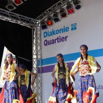  - Gigerbread hearts from the Diakonie featured at the Kirchentag 