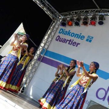  - Gigerbread hearts from the Diakonie featured at the Kirchentag 