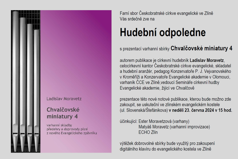 Hudební odpoledne s Chvalčovskými miniaturami 4